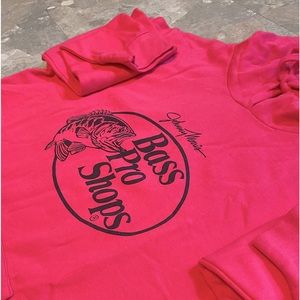Pink Bass Pro Shop Hoodie - Great Condition!